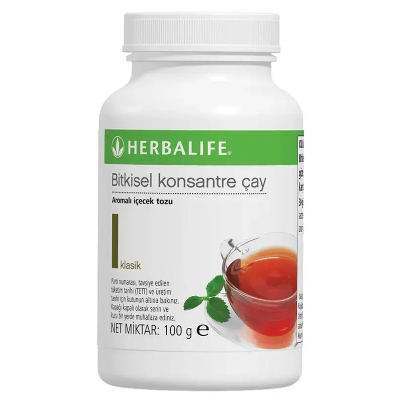 Herbalife Çay ve Bitki Ekstreli Aromalı İçecek Tozu-Klasik 102 gram
