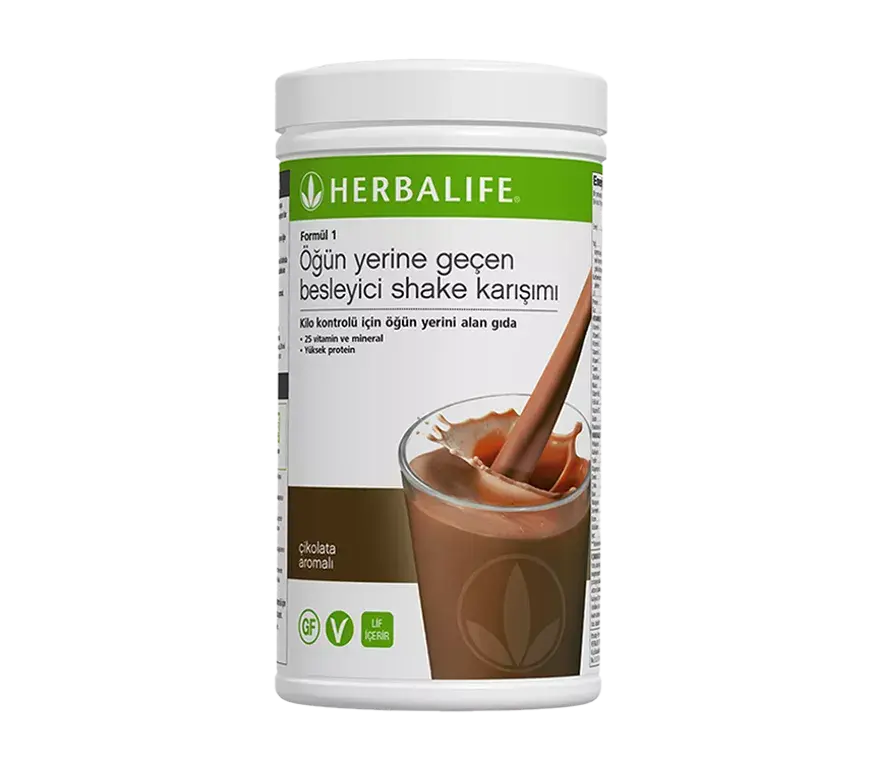 Herbalife Formül 1 Öğün Yerine Geçen Besleyici Shake Karışımı-Çikolata Aromalı 500 gram