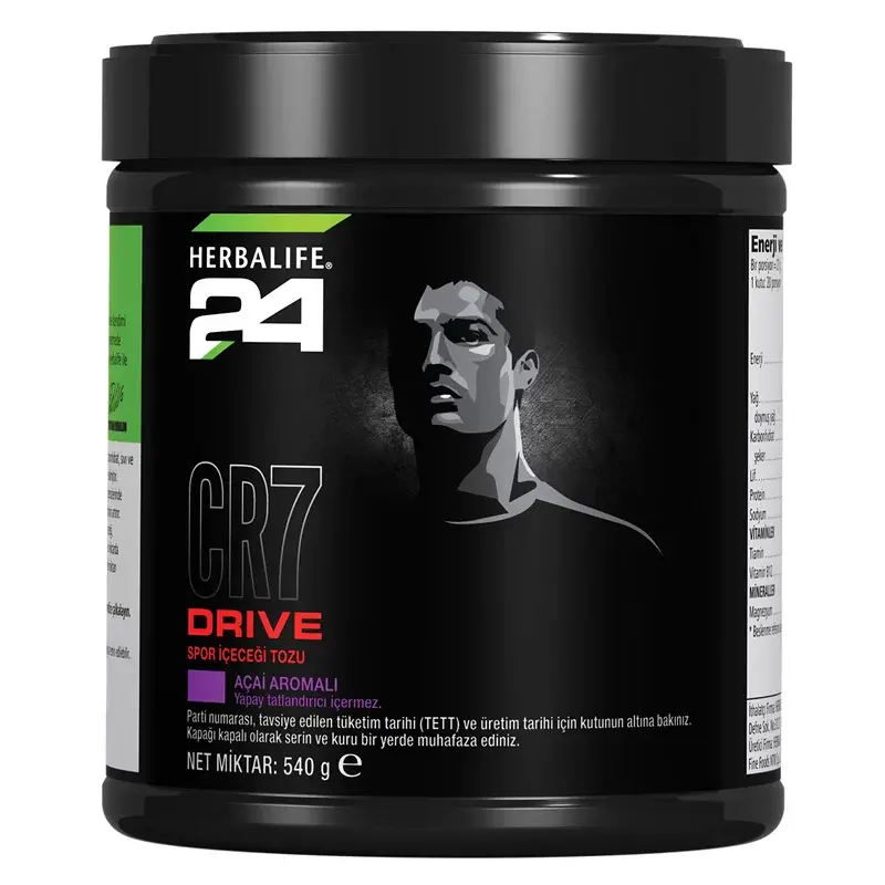 Herbalife H24 CR7 Drive Sporcu İçeceği-Açai Aromalı 540 gram