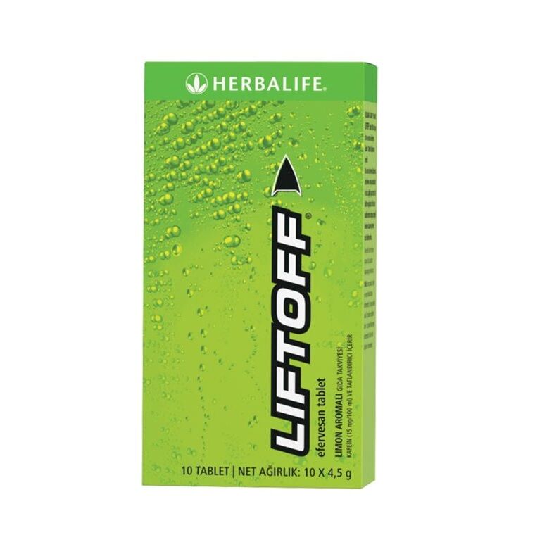 Herbalife LiftOff-Limon Aromalı 10 tablet