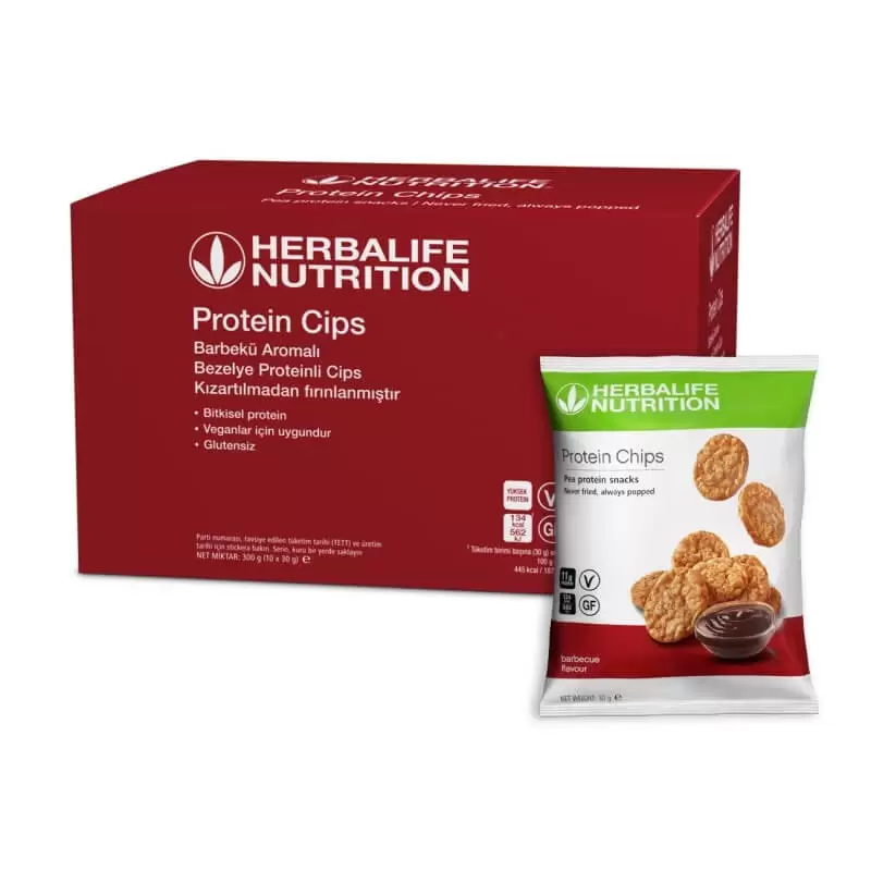 Herbalife Protein Cips-Barbekü Aromalı 10 paket