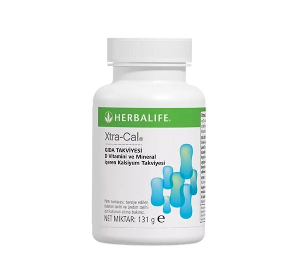 Herbalife Xtra-Cal D Vitamini ve Mineral İçeren Kalsiyum Takviyesi 90 tablet
