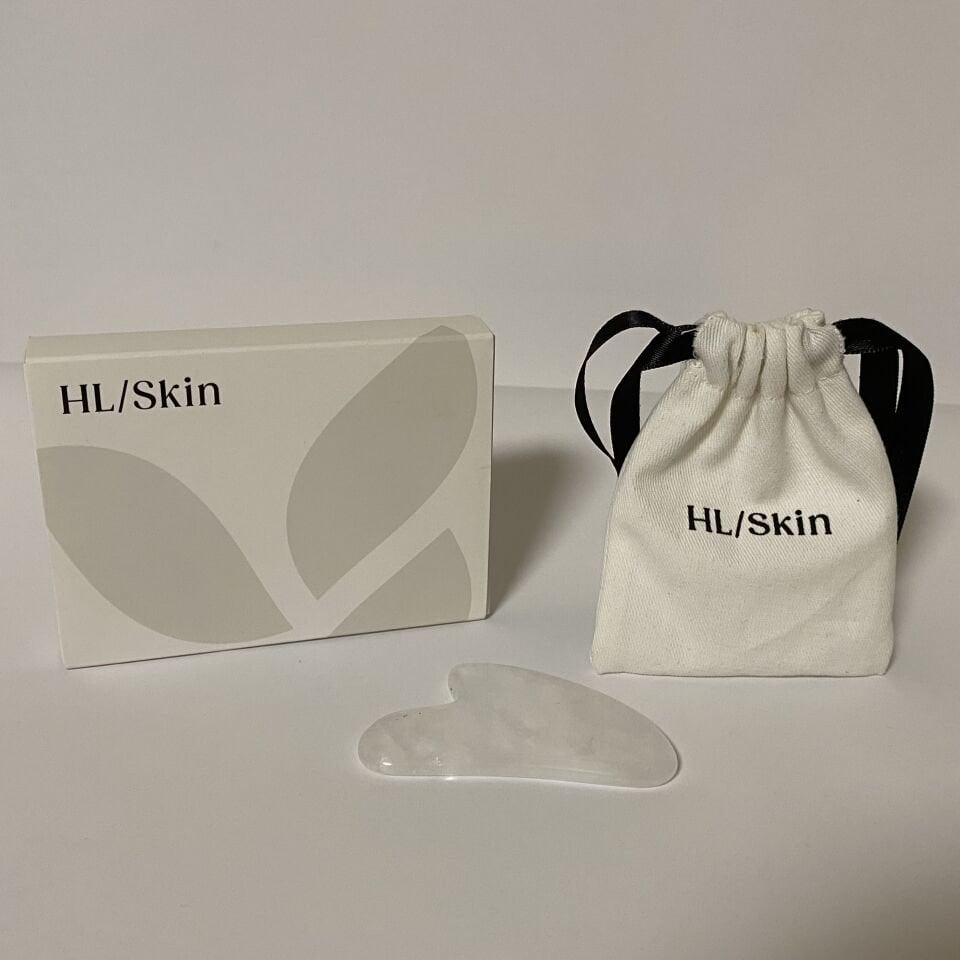 Herbalife HL Skin Beyaz Yeşim Gua Sha Aleti